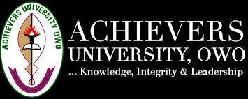 Official List of Courses Offered in Achievers University (ACHIEVERS)